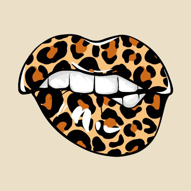 Leopard Lips by Artizto