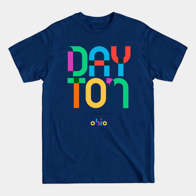 Discover Dayton Ohio Mid Century, Pop Art, - Pop Art - T-Shirt