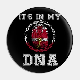 Gibraltar  It's In My DNA - Gift for Gibraltarians From Gibraltar Pin