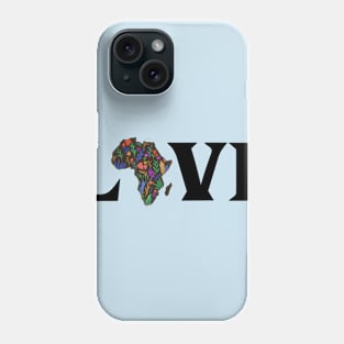 African American Love T-Shirts Phone Case