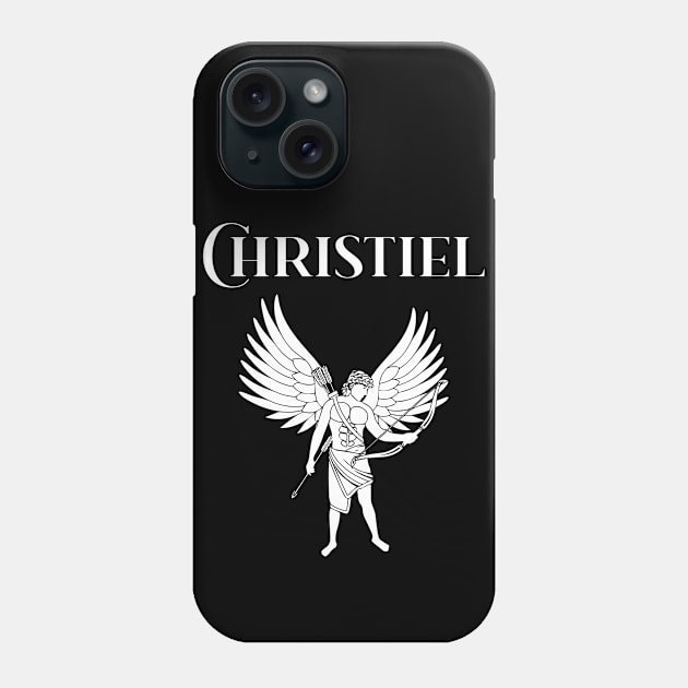 The Archangel Christiel Phone Case by Claudia Williams Apparel