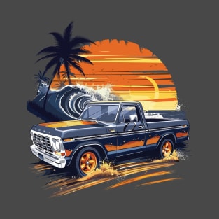 Ford Truck Vintage Highboy Design T-Shirt