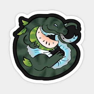 Demiboy Watermelon Komodo Dragon Magnet