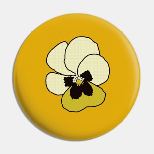 Pop Art Flower Pin