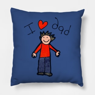 I love my dad Pillow