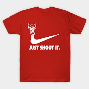 Just Shoot It Duck T-Shirt  Shop Funny Hunting T-Shirts