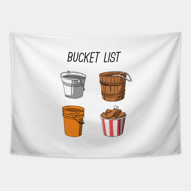 Bucket List Tapestry by StevenRice