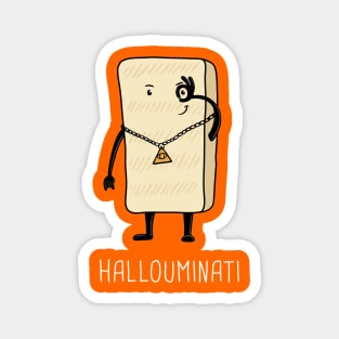 Illuminati - Hallouminati Magnet