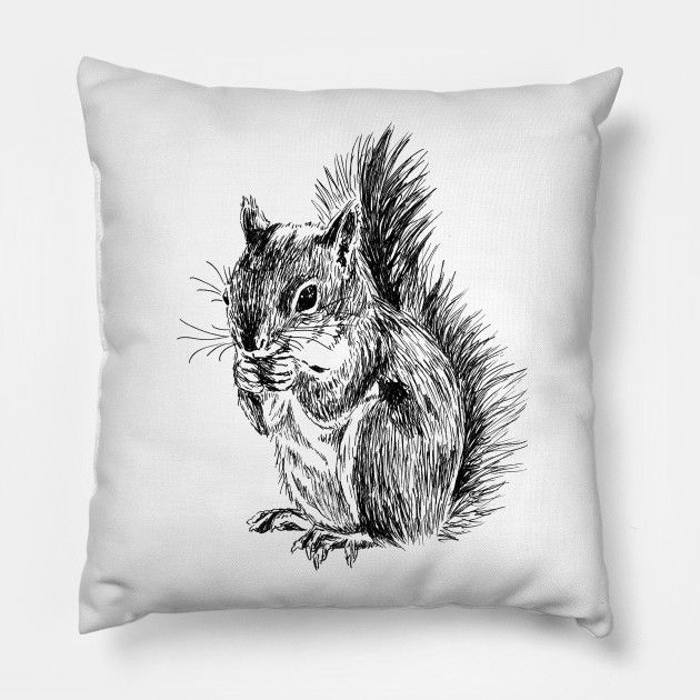 squirrel pillow