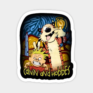 Calvin And Hobbes Magnet