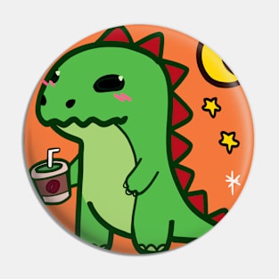 Dino-Mite night Pin