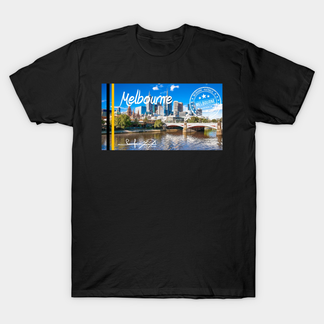 Discover Melbourne city - Melbourne City - T-Shirt