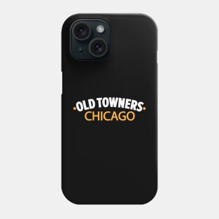 Old Towners Chicago Minimal Logo Design - Chicago Neighborhood Series Phone Case