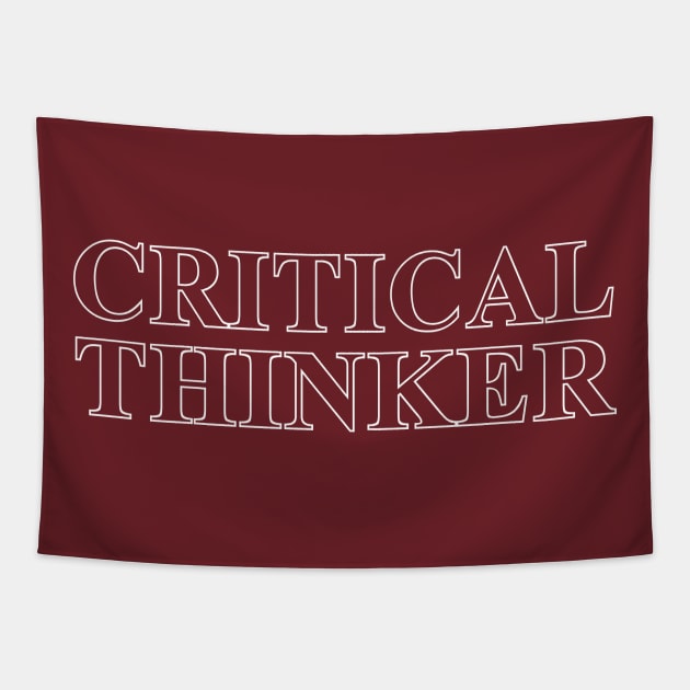 Critical Thinker Tapestry by DankFutura