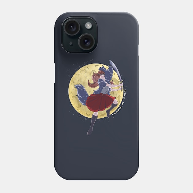 Night Warrior Phone Case by CloudyNight_Creature