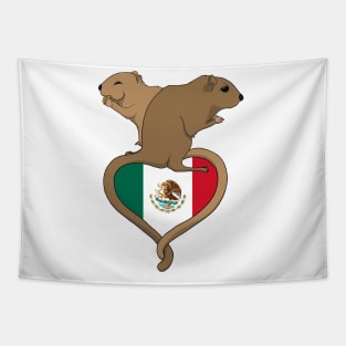 Gerbil Mexico (light) Tapestry