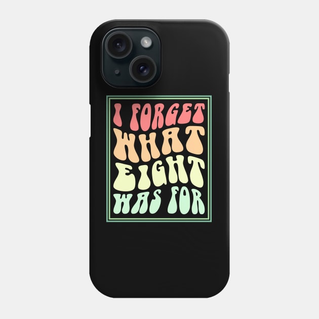 Violent I Forget What 8 Was For Phone Case by Mandegraph