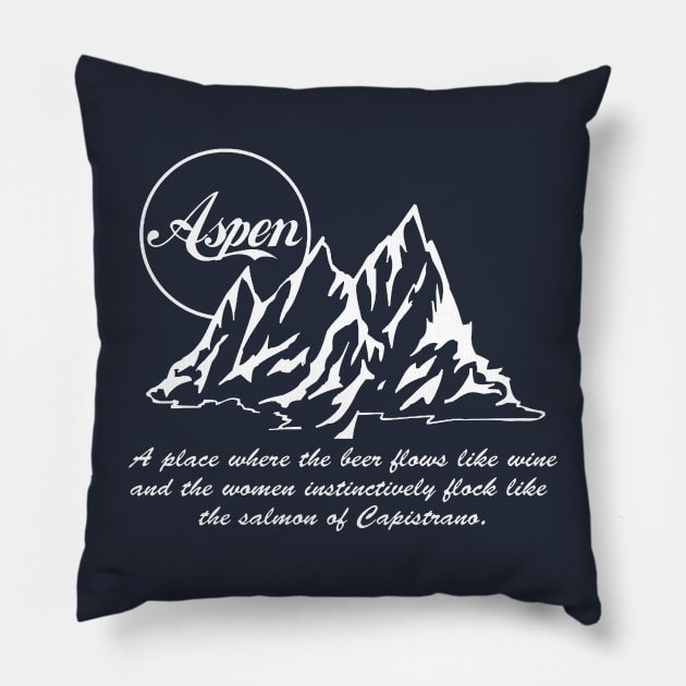 Aspen Wine Pillow by kamskir