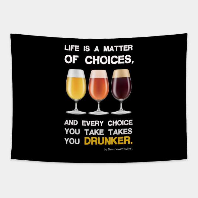 Life is a matter of choices, and every choice you take takes you... Tapestry by Pannolinno