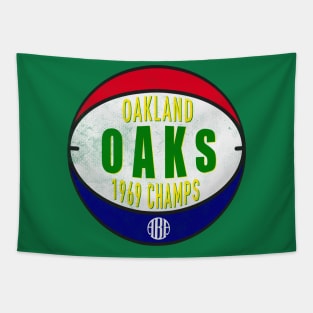 Defunct Oakland Oaks ABA Champs 1969 Tapestry