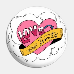 Love without Limits Pin