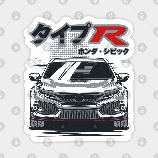 Civic Type R FK8 Magnet by idrdesign