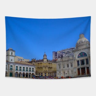 historic center of the city of salvador de bahia Tapestry