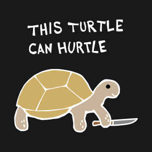 This Turtle Can Hurtle (White) T-Shirt