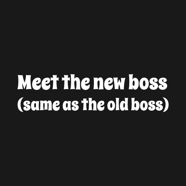 Meet the new boss by B Sharp