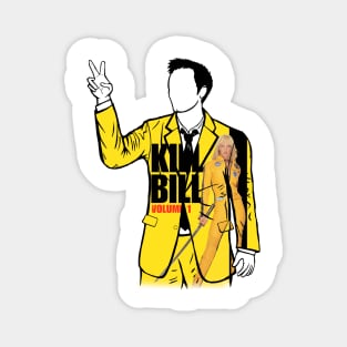 Quentin Tarantino, director of Kill Bill Magnet