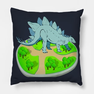 Stegosaurus Dinosaur Pillow