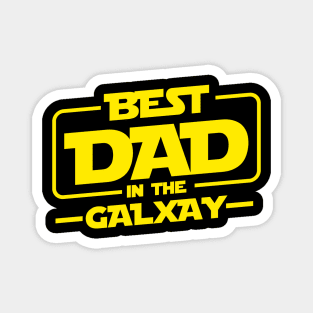 Best Dad in the Galaxy - Fathers Day Magnet