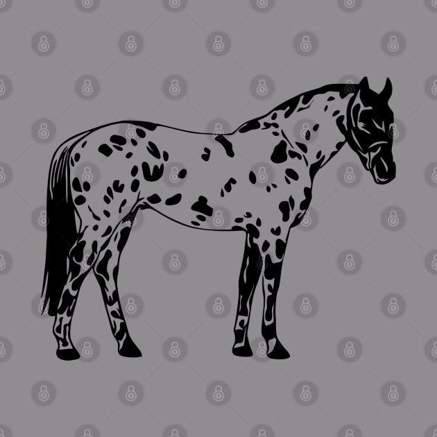 Appaloosa Spotted Horse by KayBee Gift Shop