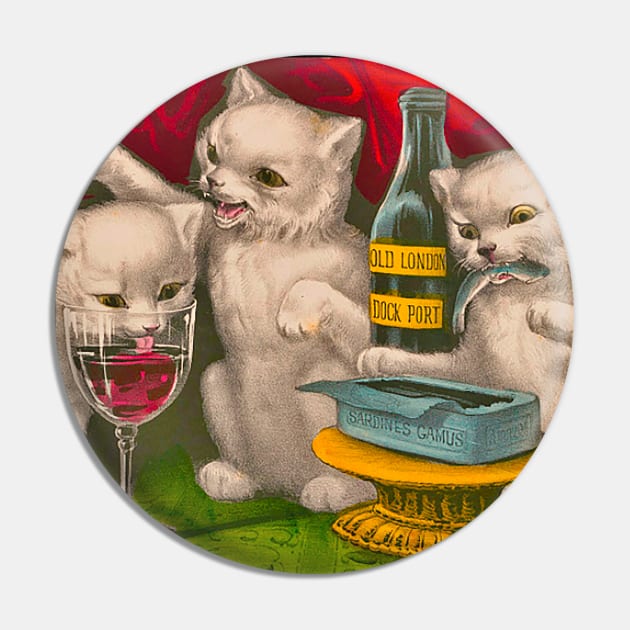 Kittens drinking and eating sardine fish Pin by Marccelus