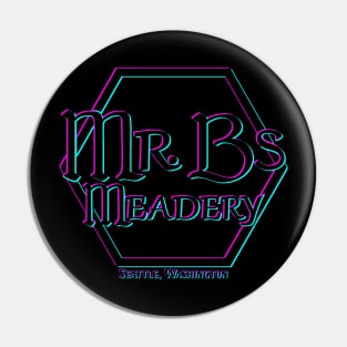 Mr B’s Meadery Seattle Washington Pin