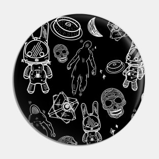 THE MOON IS HAUNTED Pin