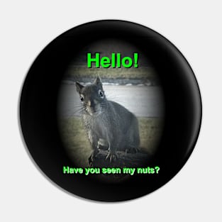 Have you seen my nuts? Pin