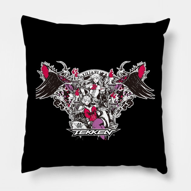 Tekken 7 Pillow by fireflyshirt