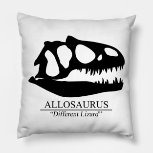 Allosaurus Skull Pillow