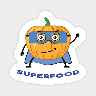 Pumpkin Superfood - Funny Magnet