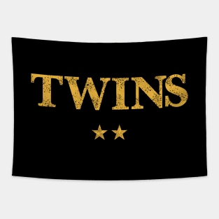 Oshi No Ko Anime Twins Distressed Tapestry