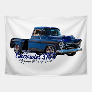 1957 Chevrolet 3100 Stepside Pickup Truck Tapestry