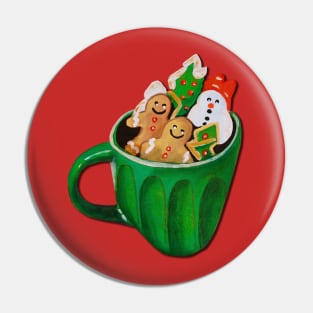 Gingerbread mug Pin