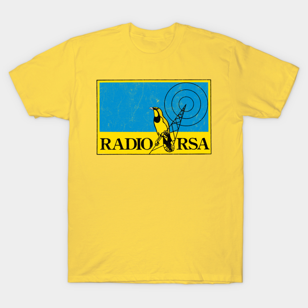 Radio RSA / Defunct 1980s Radio Station - Radio - T-Shirt