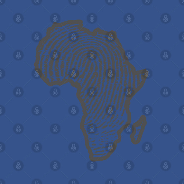 Discover Africa fingerprint - Africa - T-Shirt