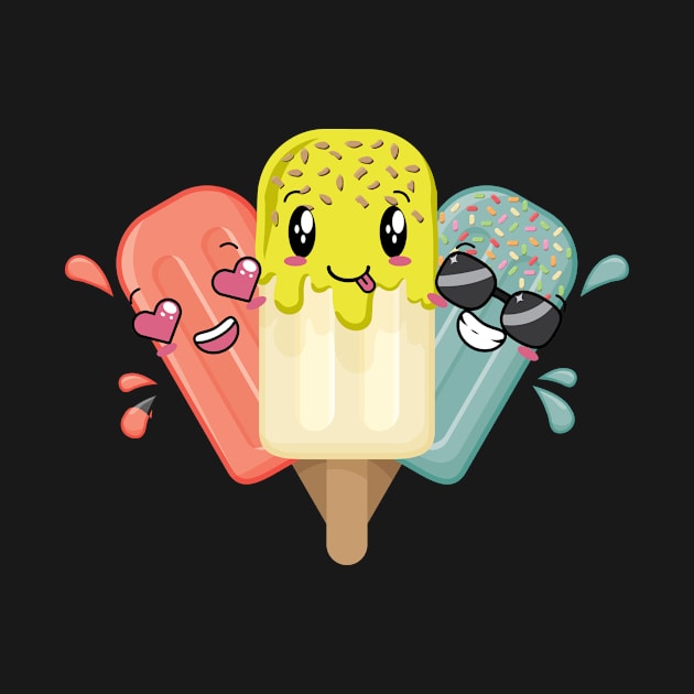 Melting Ice Cream Sun Glasses by Shirtttee