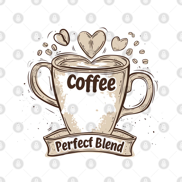 Coffee Perfect Blend by Printashopus