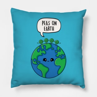 Peas on Earth Pillow