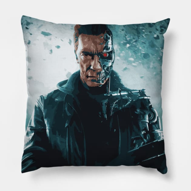 Terminator Pillow by Durro