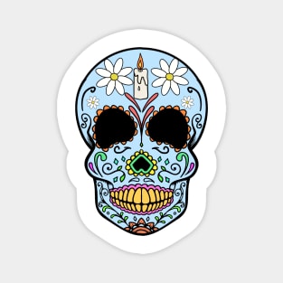 Mexican Skull Dia de los muertos Day of the dead Magnet